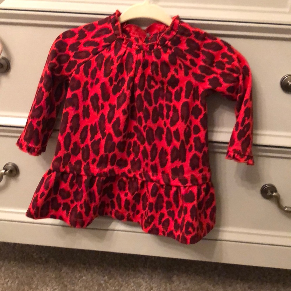 6 months Kate spade adorable leopard print dress